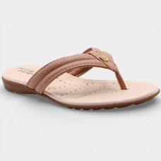 Chinelo Modare Strech Confort Feminino - Nude