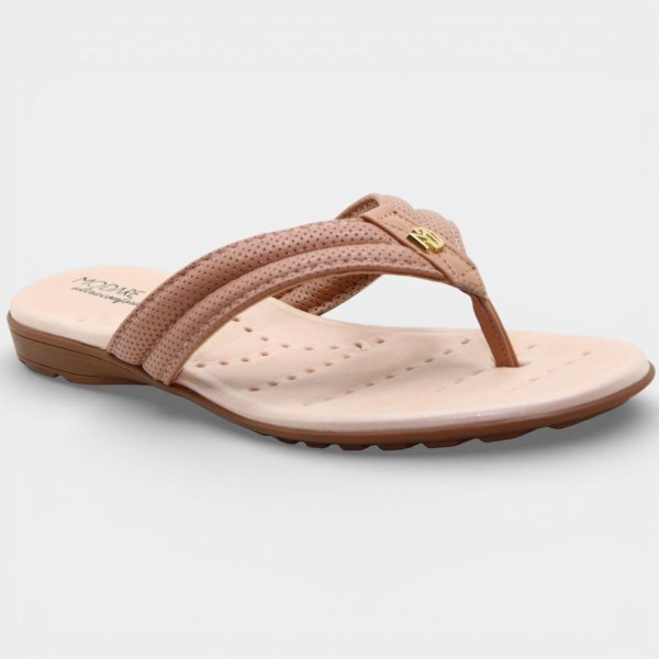 Chinelo Modare Strech Confort Feminino - Nude