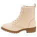 Bota Coturno Modare Ultra Conforto Costuras - Creme