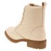 Bota Coturno Modare Ultra Conforto Costuras - Creme