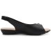 Sandália Modare UltraConforto Strech Feminino - Preto
