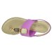 Rasteira Modare Apliques Metal Feminina - Violeta