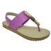 Rasteira Modare Apliques Metal Feminina - Violeta