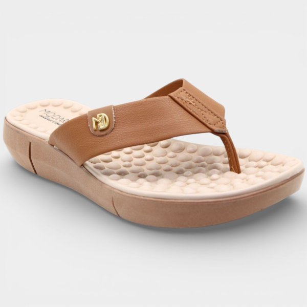 Chinelo Modare Floater Confort Flex Feminino - Caramelo