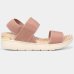 Sandália Modare Flatform Lisa Feminina - Nude
