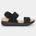 Sandália Modare Flatform Lisa Feminina - Preto