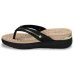 Tamanco de Dedo Modare Apliques Metal - Preto
