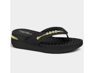 Tamanco de Dedo Modare Apliques Metal - Preto Tamanco de Dedo Modare Apliques Metal - Preto