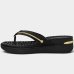 Tamanco de Dedo Modare Apliques Metal - Preto