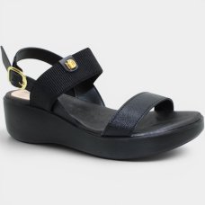 Sandália Modare Ultraconforto Elástico Feminina - Preto Sandália Modare Ultraconforto Elástico Feminina - Preto