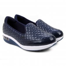 Tênis Slip On Modare Matelassê Feminino - Marinho