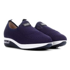 Tênis Slip On Modare Elástico Bolha Feminino - Marinho