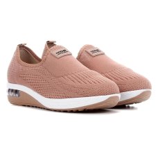 Tênis Slip On Modare Elástico Bolha Feminino - Nude