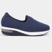Tênis Slip On Modare Liso Feminino - Marinho e Branco