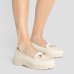 Mocassim Modare Tratorado Bridão Feminino - Off White