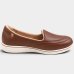 Tênis Modare Slip On Microfuros Ultraconforto Feminino - Marrom