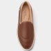 Tênis Modare Slip On Microfuros Ultraconforto Feminino - Marrom