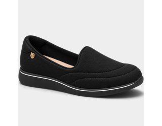 Tênis Modare Slip On Ultraconforto Feminino - Preto Tênis Modare Slip On Ultraconforto Feminino - Preto