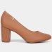 Scarpin Modare Salto Médio Feminino - Caramelo