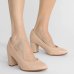 Scarpin Modare Salto Médio Feminino - Bege