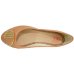 Sapatilha Moleca Metal Camurça Feminina - Coral