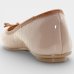 Sapatilha Moleca Bico Redondo Matelassê Feminina - Bege e Marrom