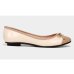 Sapatilha Moleca Laço Matelassê Feminina - Creme