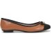 Sapatilha Moleca Laço Matelassê Feminina - Preto e Marrom