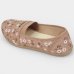 Alpargata Moleca Elastico Floral Feminina - Nude