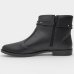 Bota Moleca Cano Extra Curto Fivela Feminina - Preto