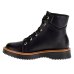 Bota Coturno Moleca Tratorada Detalhe Solado - Preto