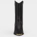 Bota Moleca Cano Médio Ana Castela Feminina - Preto
