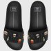 Chinelo Moleca Slide Pins Feminino - Preto