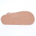 Rasteira Moleca Flatform Tiras Com Strass Feminina - Nude