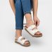 Papete Moleca Tratorada Fivelas Feminina - Off White