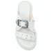Papete Moleca Plataforma Tratorada Spikes Feminina - Off White