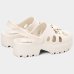 Babuche Moleca Salto Tratorado Pin Feminina - Off White