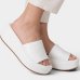 Tamanco Moleca Liso Plataforma Feminino - Branco