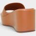 Tamanco Moleca Liso Plataforma Feminino - Nude