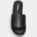 Tamanco Moleca Liso Plataforma Feminino - Preto
