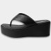 Tamanco Moleca Liso Plataforma Ana Castela Feminino - Preto