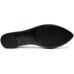 Sapatilha Moleca Slipper Basica Bico Fino - Branco