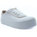 Tênis Moleca Neo Metalizado Feminino - Branco