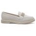 Mocassim Moleca Loafer Feminino - Branco