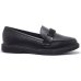 Mocassim Moleca Loafer Feminino - Preto