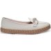 Slip On Moleca Casual Strass Feminino - Off White