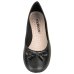 Sapatilha Moleca Laço Fosco Feminina - Preto