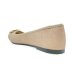 Sapatilha Moleca Bico Quadrado Tresse Metal - Rosa