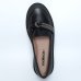 Mocassim Moleca Tira Strass Tratorado Feminino - Preto