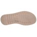 Chinelo Couro Pegada Birken Fivelas Feminino - Caramelo